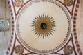 Dome detail of Selimiye Mosque from interior, Edirne, Turkey Royalty Free Stock Photo