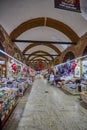 Edirne, Turkey November 23, 2022. interior view of Selimiye Mosque Bazaar Royalty Free Stock Photo