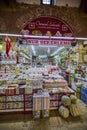 Edirne, Turkey November 23, 2022. interior view of Selimiye Mosque Bazaar Royalty Free Stock Photo