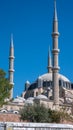 Outside view of Selimiye Mosque Built between 1569 and 1575 in city of Edirne, East Thrace, Turkey Royalty Free Stock Photo