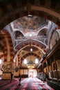 Eski Cami, the Old Mosque built in the 15th century in the center of Edirne, Turkiye Royalty Free Stock Photo