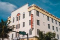 Edison Art Deco Hotel in Miami, Florida Royalty Free Stock Photo
