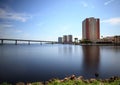 Edison Bridge over the Caloosahatchee River in Fort Myers