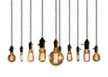 Edison Lightbulbs Royalty Free Stock Photo