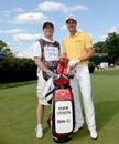 Henrik Stenson at the 2015 Barclays Pro-Am held at the plainfield Country Club in Edison,New Jersey. Royalty Free Stock Photo