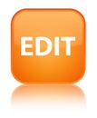 Edit special orange square button