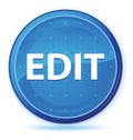 Edit midnight blue prime round button Royalty Free Stock Photo