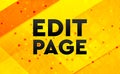 Edit Page abstract digital banner yellow background
