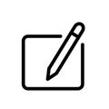 Edit text icon