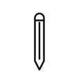 Edit tool icon isolated on white background