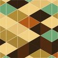 Editable Abstract Geometrical Retro Background Royalty Free Stock Photo