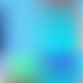 Editable blue-turquoise blurred gradient mesh background