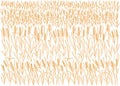 Agriculture wheat field. Vector line. Editable outline stroke thickness.