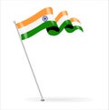 indian flag illustration vector image