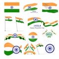 indian flag illustration vector image