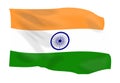 indian flag illustration vector image