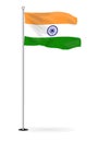 indian flag illustration vector image