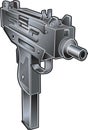 Israeli uzi machine pistol