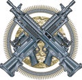 M249 SAW Light Machine Guns