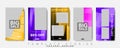 Editable Stories background template. Vector Design for social media Royalty Free Stock Photo