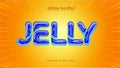 Editable Text Effect Jelly