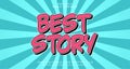 Editable text style effect - Best Story text style theme Royalty Free Stock Photo