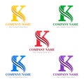 Letter K Company logos icon