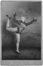 Vintage Circus Clown Performer Photograph