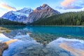 Edith Cavell Lake Royalty Free Stock Photo