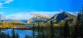 Edith Cavell Lake Royalty Free Stock Photo