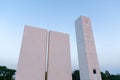 Edith Wolfson Park, topped by the White Square in Tel Aviv, Israel