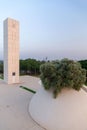 Edith Wolfson Park, topped by the White Square in Tel Aviv, Israel