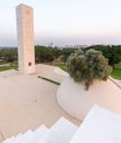 Edith Wolfson Park, topped by the White Square in Tel Aviv, Israel