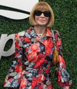 Editor-in-chief of Vogue magazine Anna Wintour in New York