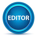 Editor Eyeball Blue Round Button