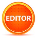 Editor Natural Orange Round Button