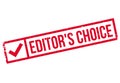 Editor`s choice stamp