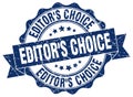 editor`s choice stamp. seal Royalty Free Stock Photo