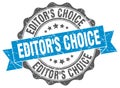 Editor`s choice stamp. seal Royalty Free Stock Photo