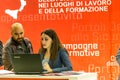 EDITORIAL, AMBIENTE LAVORO Exhibition in Bologna, Italy