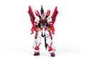 Editorial: Bangkok, Thailand, 6th May 2020. MG Gundam Astray Red Frame Kai isolated on white background