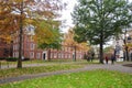 Editorial: Boston, Massachusetts / USA, 6th November 2017. Harvard University, in Cambridge, Massachusetts Royalty Free Stock Photo