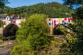 Editorial, Bridges Not Walls, Tapestry arts installation on bridge over River Dee by Luke Jerram to launch 2021 International