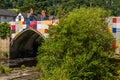 Editorial, Bridges Not Walls, Tapestry arts installation on bridge over River Dee by Luke Jerram to launch 2021 International