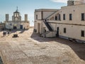 EDITORIAL CASTEL SANT ELMO IN NAPOLI Royalty Free Stock Photo