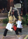 Dance at Drama Tari Songgo Langit Sayemboro, little warok Royalty Free Stock Photo