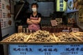 Fresh snack food stall, Qibao, Shanghai 2023