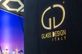 EDITORIAL, GLASS DESIGN logo at CERSAIE, international exhibition