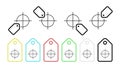 Editorial, guide vector icon in tag set illustration for ui and ux, website or mobile application