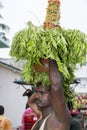 Editorial illustrative image. Temple festival India Royalty Free Stock Photo